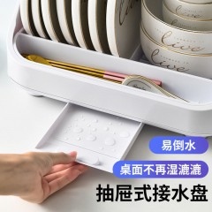 消毒廚房放碗置物架用品碗筷收納盒碗柜小型家用收納架碗架瀝水架