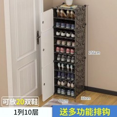 簡易防塵鞋架子多層家用經(jīng)濟(jì)宿舍大容量省空間鞋柜拼裝收納放門口